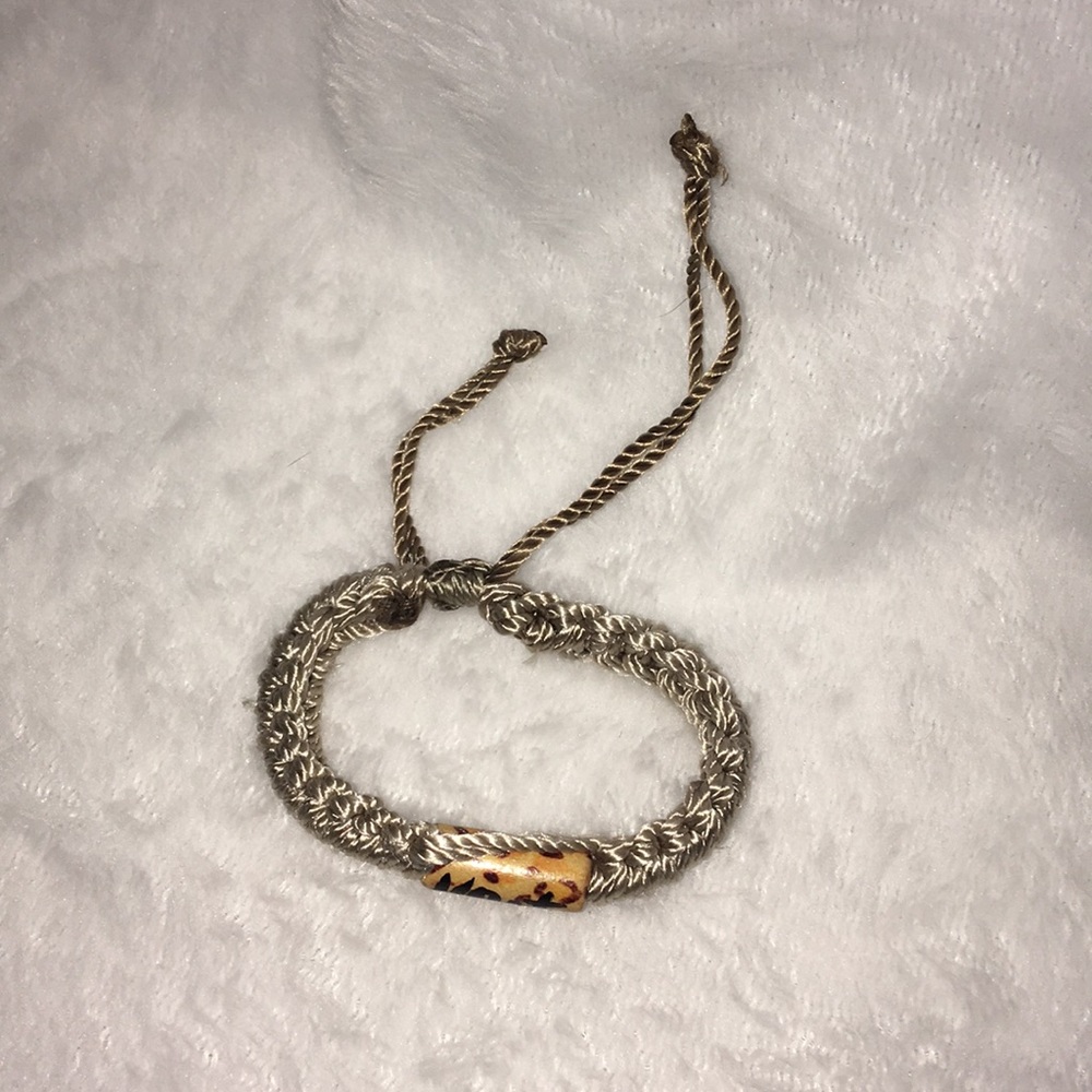 Haiti yarn bracelet